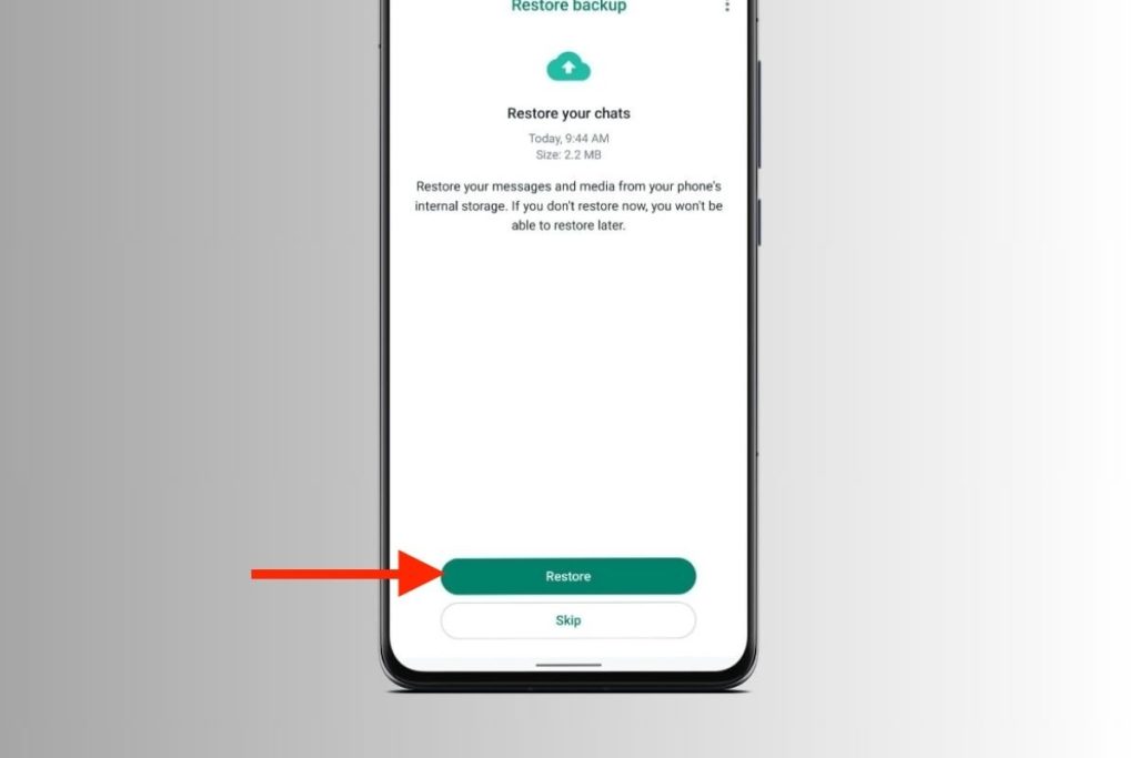 GB WhatsApp APK backup and restore